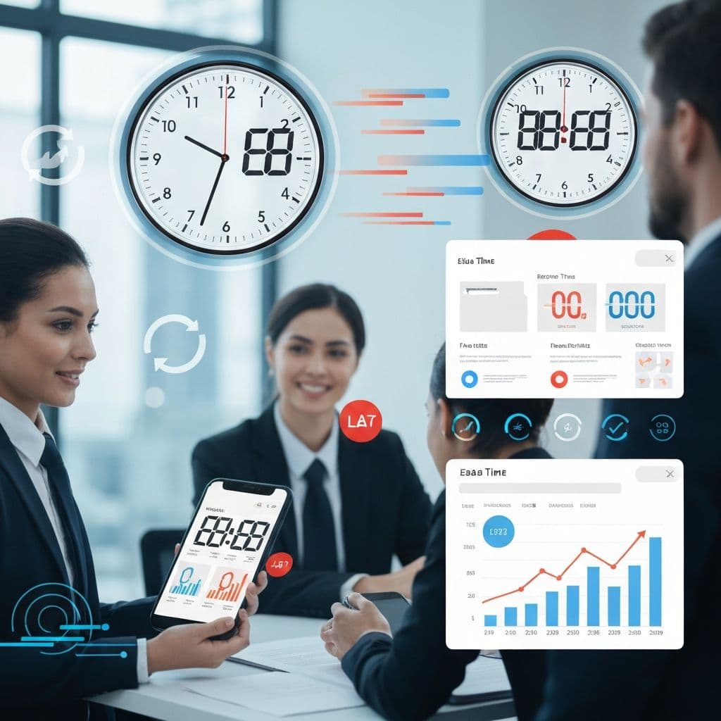 Featured image for The 5-Minute Rule: Why Your Sales Team Is Losing to Faster Competitors (and How to Fix It) - Discover why response time kills sales pipelines. Research shows you're 100x more likely to connect with leads within 5 minutes. Learn how AI automation ensures instant lead response 24/7.
