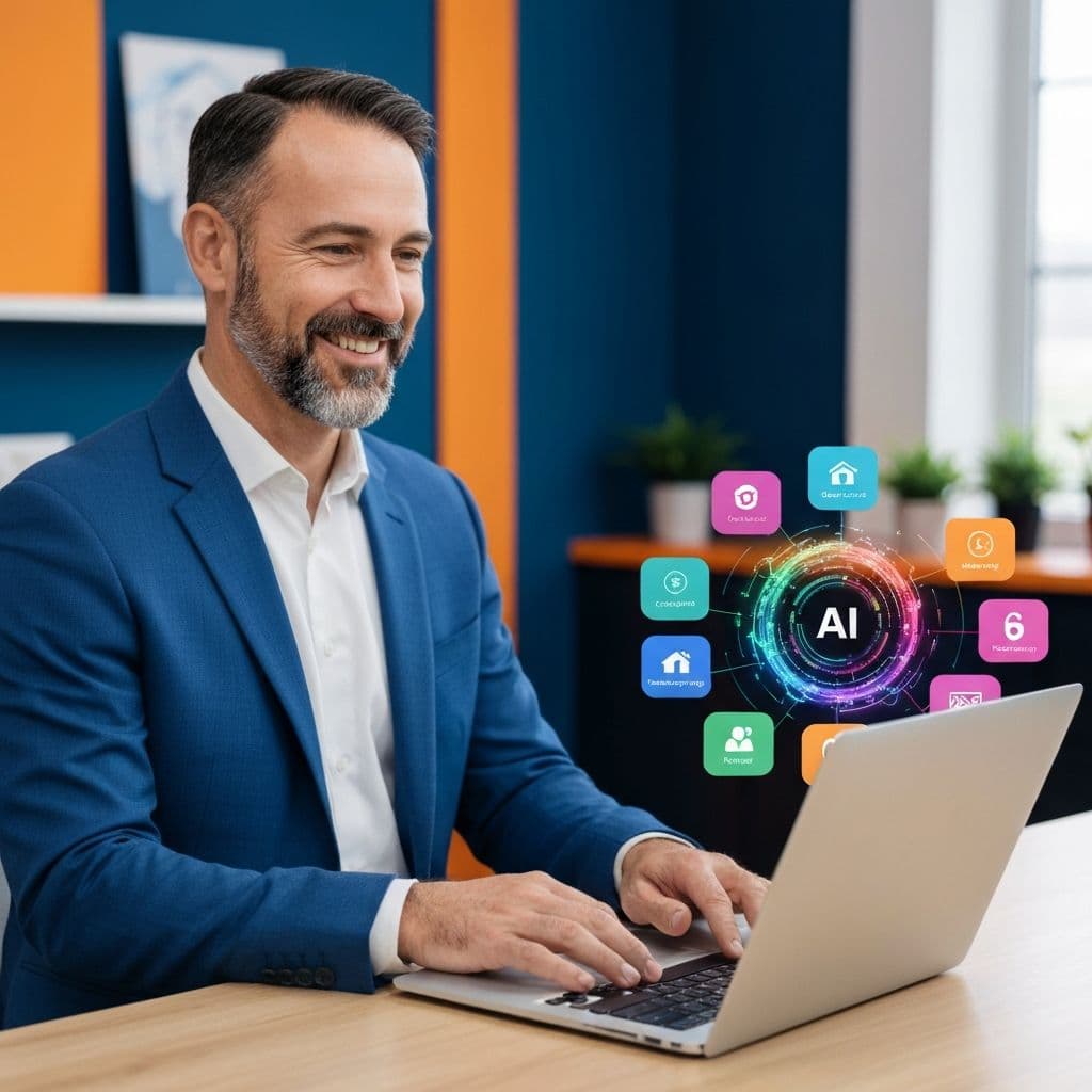 The Real Estate Agent AI Assistant: How Agents Boost Productivity 2x - LeadTrackAI blog post about real estate AI lead qualification in Australia