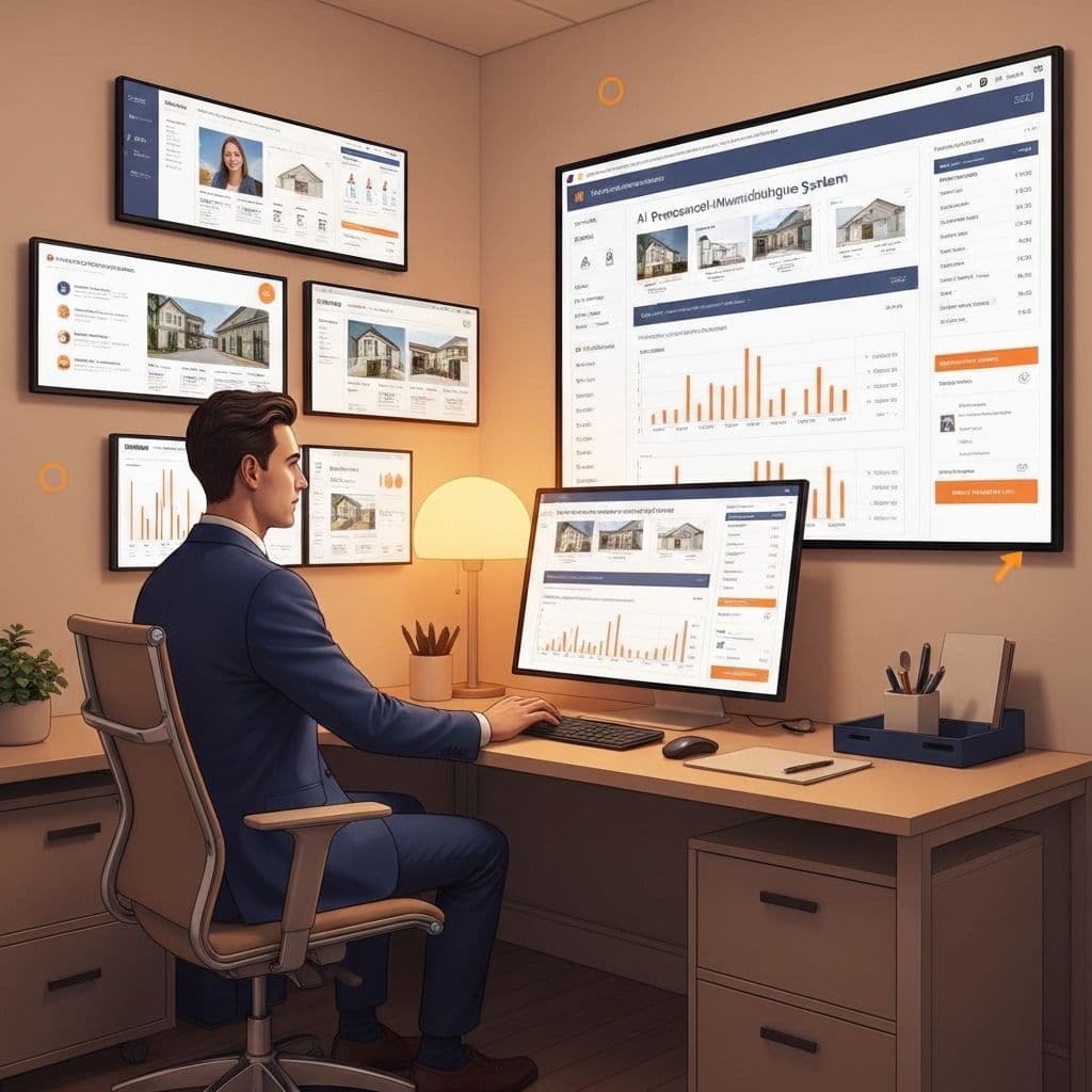 Real Estate AI: How to Nurture Buyer Leads at Scale - LeadTrackAI blog post about real estate AI lead qualification in Australia