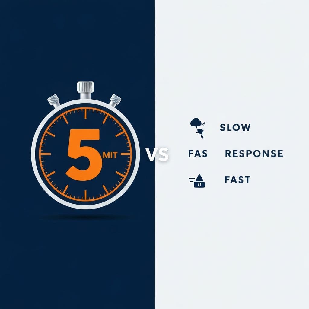 The 5-Minute Rule: Why Your Sales Team Is Losing to Faster Competitors