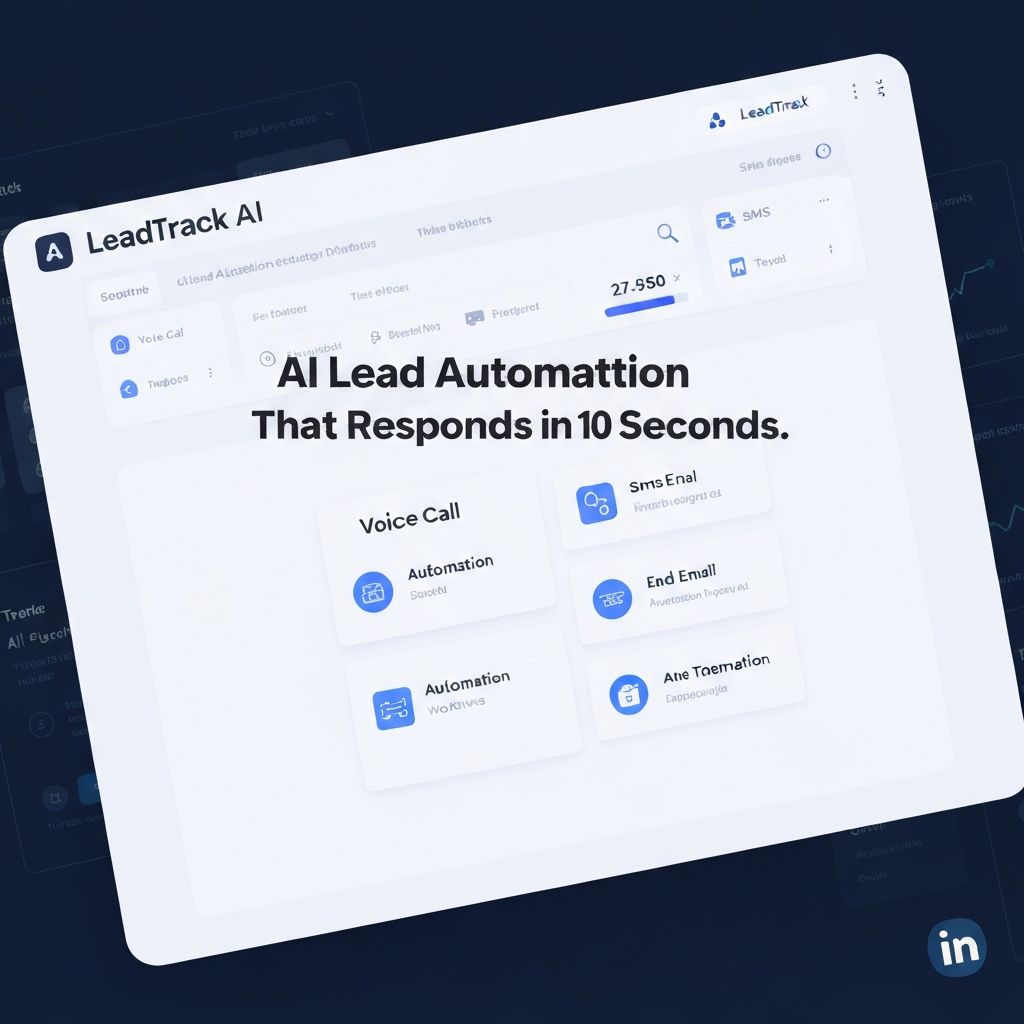 AI Lead Automation for Solar, Automotive & Real Estate | LeadTrack AI